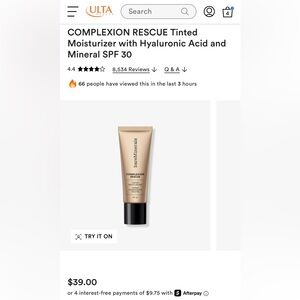 bareMinerals Complexion Rescue in Suede